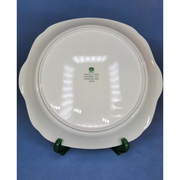 CHRISTMASTIME 10" Square Serving Tray Vintage 1990s NIKKO Japan Christmas Tree - Picture 3 of 8